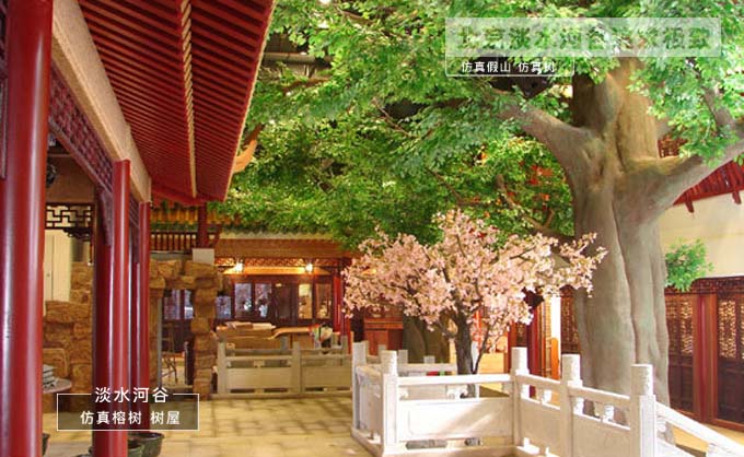 仿真樹是具有生命的雕塑、體現(xiàn)了高超的藝術(shù)水準(zhǔn)