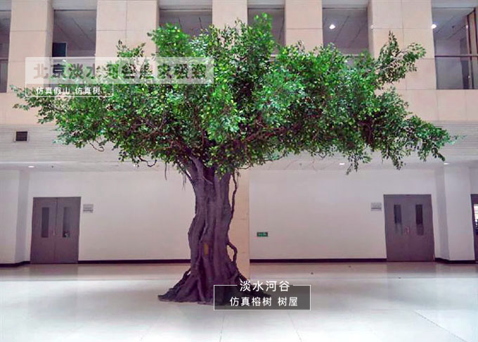 室內(nèi)仿真樹制作，塑造城市靈魂，傳遞正能