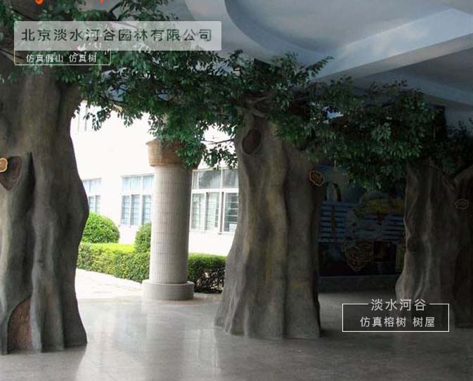 北京淡水河谷仿真樹廠家，打造仿真樹包柱子品牌