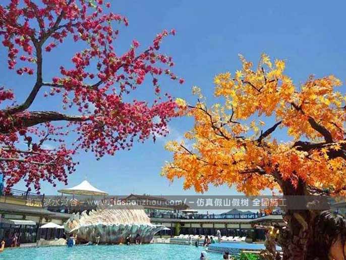 制作仿真桃花樹您不要只關(guān)心價格要關(guān)心效果