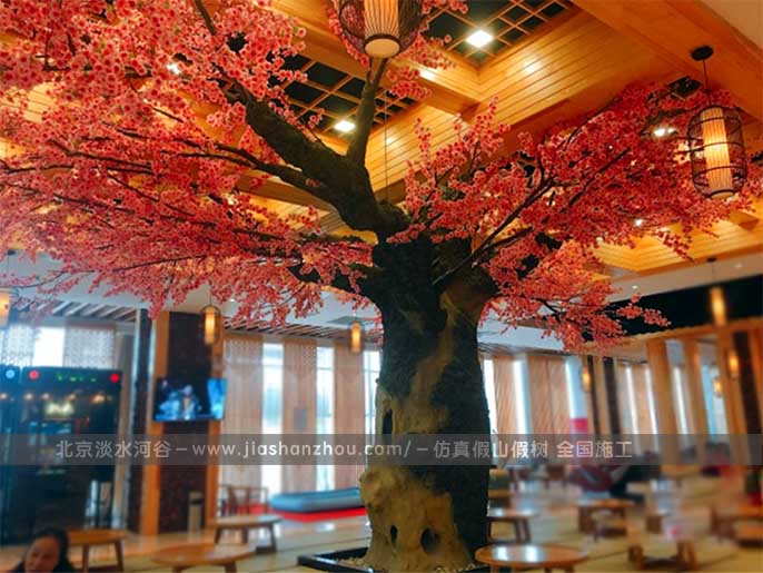 仿真樹(shù)并非顏色越鮮艷越好 高仿真效果好