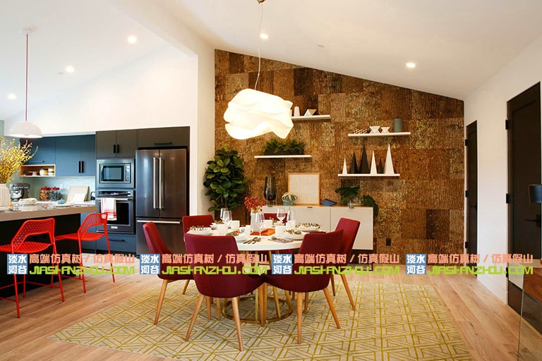 中國的仿真樹皮生產(chǎn)廠家已經(jīng)出口到國外了有多個工程案例