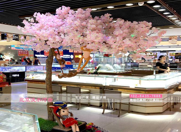 天然的細節(jié)和錯綜復雜的設(shè)計特征讓仿真樹花樹栩栩如生