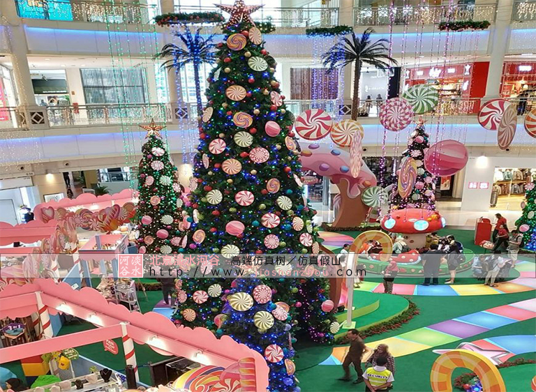 心創(chuàng)設(shè)的TCP假樹圣誕樹也就是人造仿真樹可與真圣誕樹相媲美