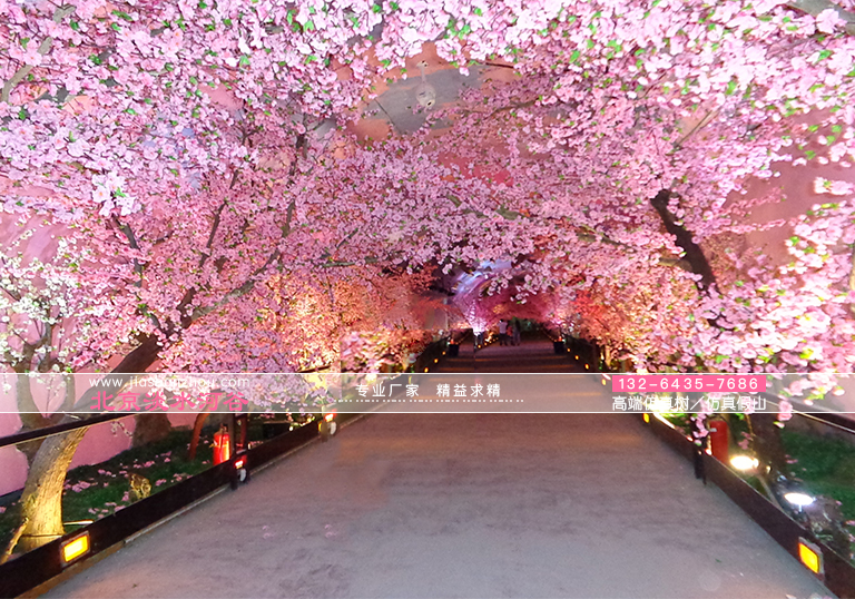 仿真樹紫荊花樹任何環(huán)境皆可使用的百寶樹-美化環(huán)境裝點家園的選