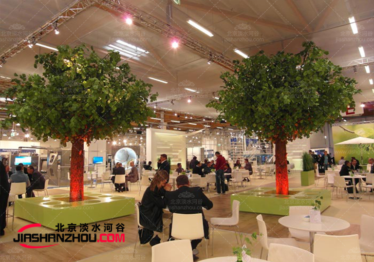 中國(guó)仿真樹(shù)刷新德意志博物館室內(nèi)外環(huán)境效果出奇的好