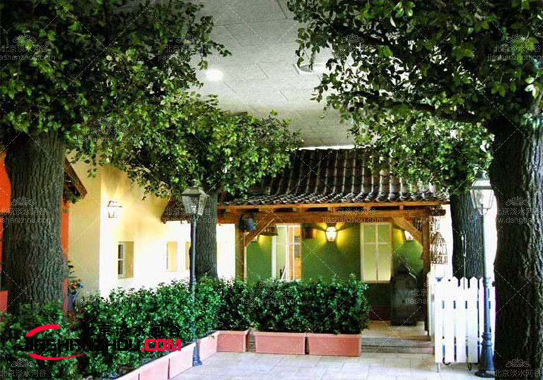 白橡木仿真樹品質(zhì)杠杠的造型美美的使用起來舒心