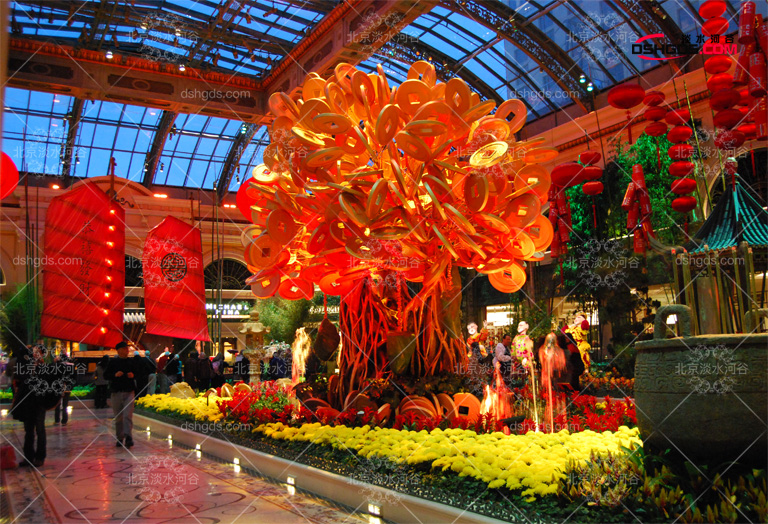 大型美人工仿真樹美陳讓您的節(jié)日有儀式感