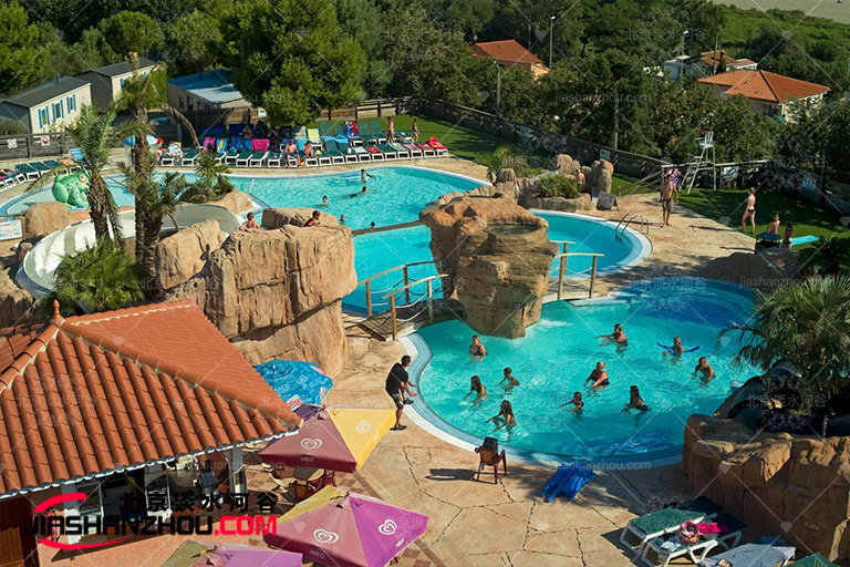 塑石假山憑借特的氣質(zhì)和魅力入駐海南海棠灣艾d遜酒店