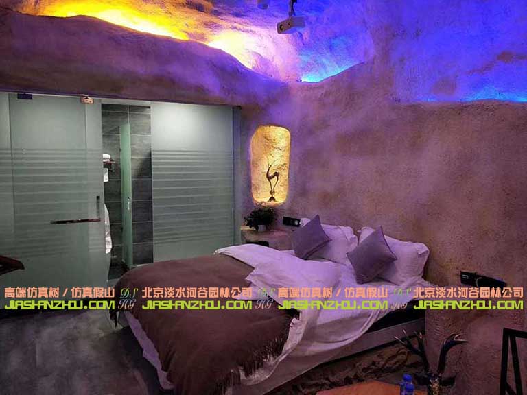 山洞民宿酒店組圖展示漂亮的施工工藝