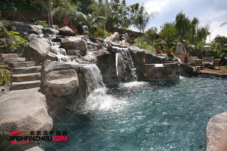 塑石假山美化環(huán)境項目案例之寧波太平洋大酒店