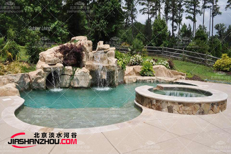 項目案例說明塑石假山栽培溝和如何節(jié)省制作成本