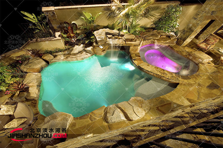 塑石假山為杭州靈隱品誠酒店房客提供迷人的住宿環(huán)境