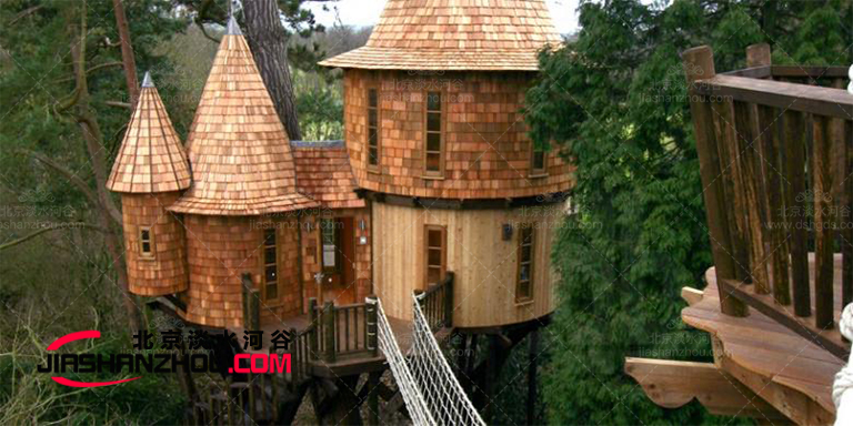 大樹屋設計安裝 美國神奇仿真樹樹屋