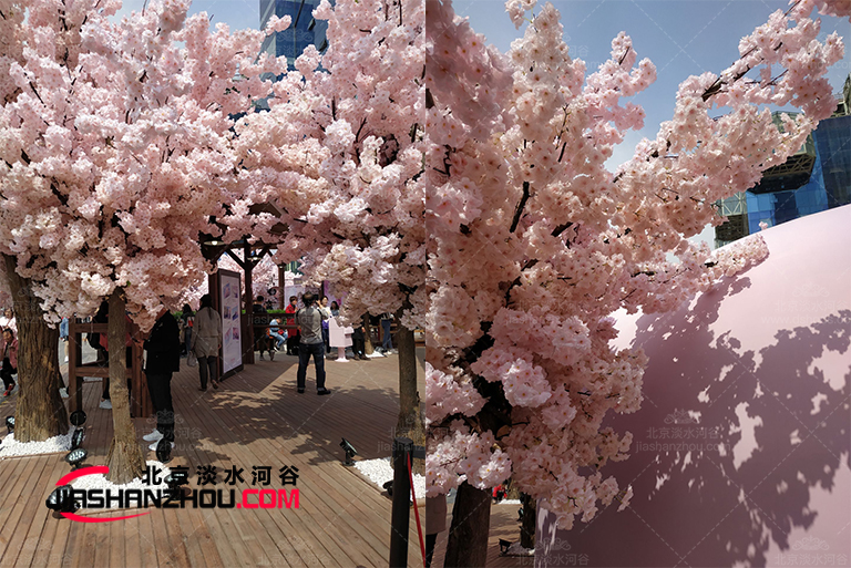 仿真樹花樹永不枯萎的人造假花樹 批發(fā)價(jià)