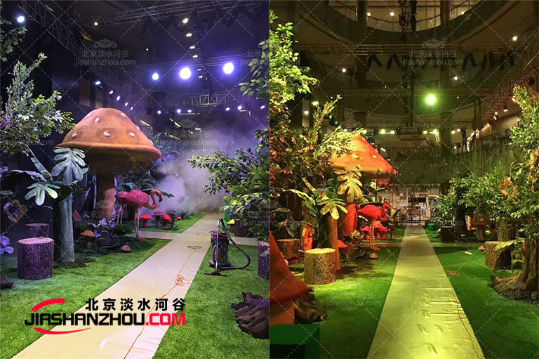 絢爛多姿的不尋常仿真樹讓寒冷季節(jié)的景觀也能似春美如畫