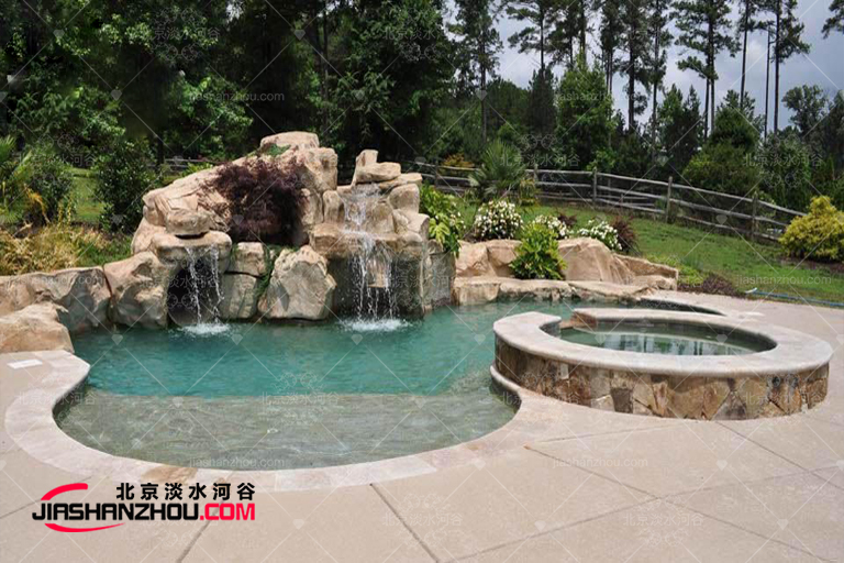塑石假山水池設(shè)置系統(tǒng)全過程速覽