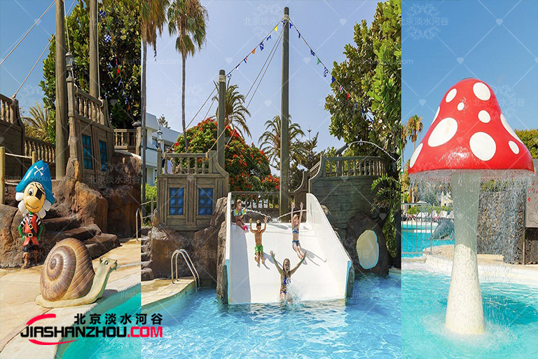 上海靈之城主題樂(lè)園塑石假山水池景觀(guān)設(shè)計(jì)