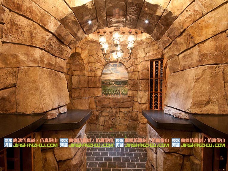 洞穴咖啡廳水泥材質(zhì)堅(jiān)固耐用美到無(wú)雙