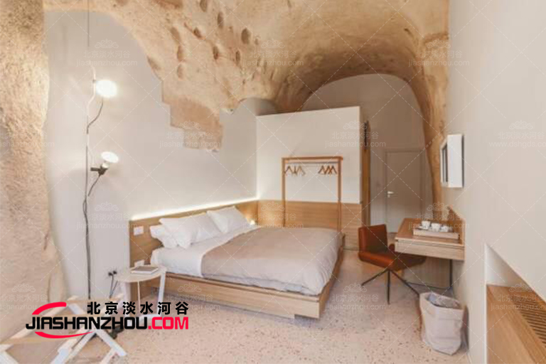 洞穴式旅游客棧書寫洞穴文化體驗原始生活