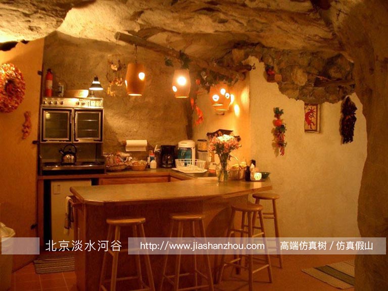 甘泉窯洞民俗式的窯洞酒店誰能制作怎么做的？