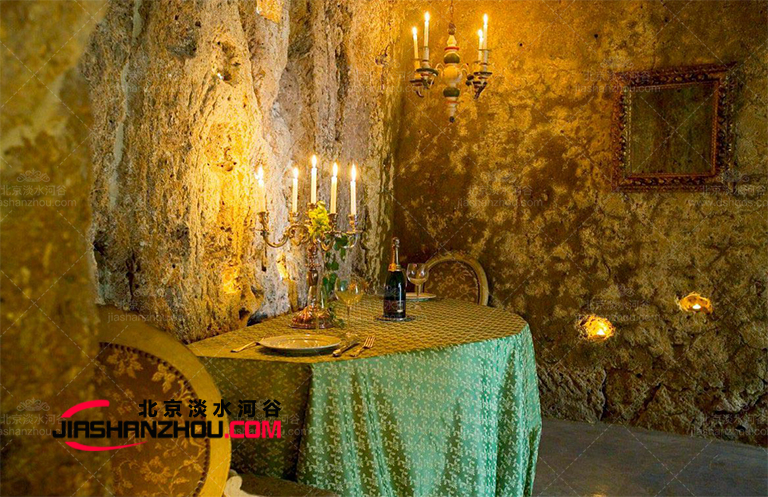 窯洞餐廳整體設(shè)計窯洞餐廳裝修效果圖速覽