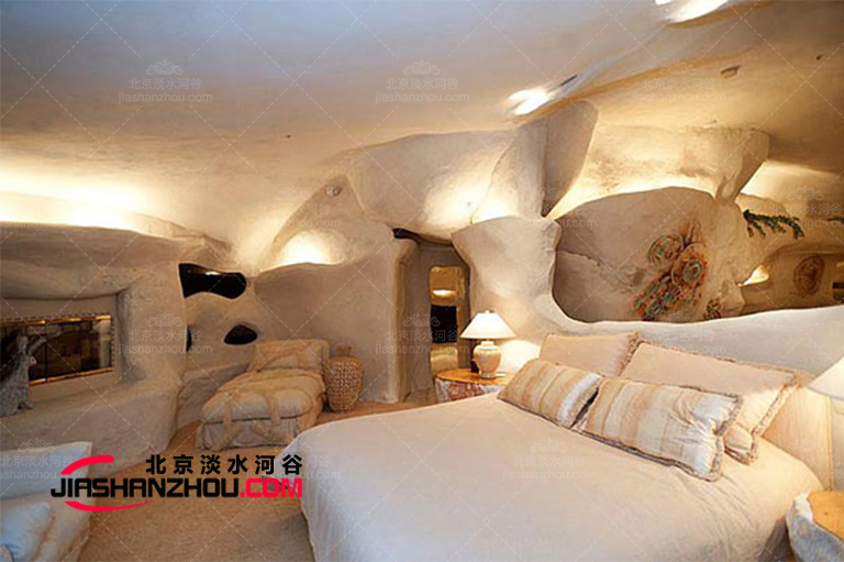 豐富的項目經(jīng)驗令巖洞烤肉店設(shè)計出彩