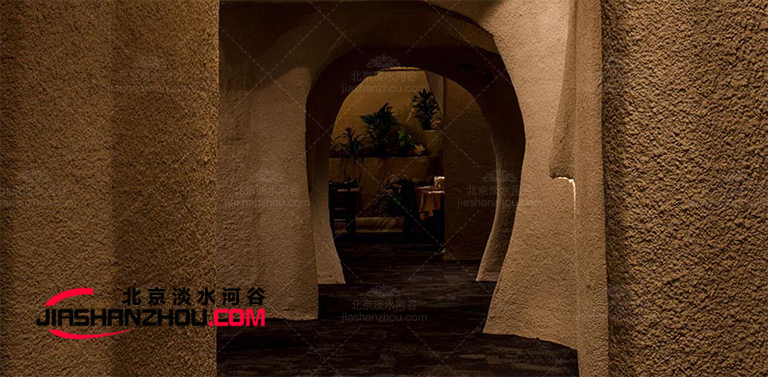 仿真窯洞別墅一個(gè)比一個(gè)氣派月光也要睡