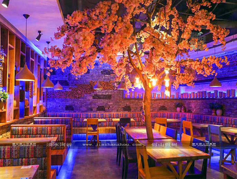 室內仿真花樹圖片大全