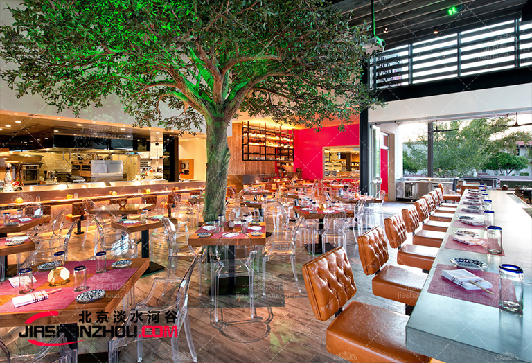 武夷山仿真樹布置美好空間f 靡裝飾造景行業(yè)