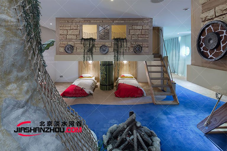 卡通主題酒店雕塑進(jìn)入“熊孩子”的童話世界