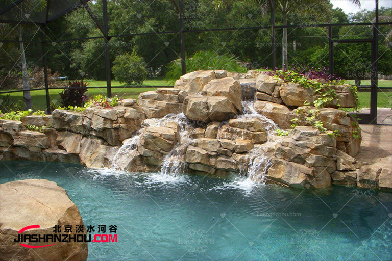 北京施工團(tuán)隊(duì)水泥直塑tcp塑石假山定制效果顯