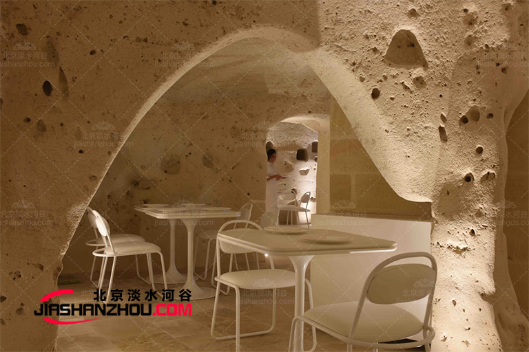 高級(jí)新式鹽療餐廳味道健康休息娛樂(lè)兩不誤