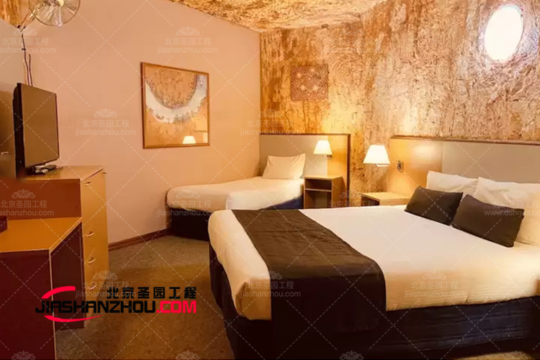 人造水泥仿真洞穴酒店嘗試新型酒店裝修設(shè)計(jì)