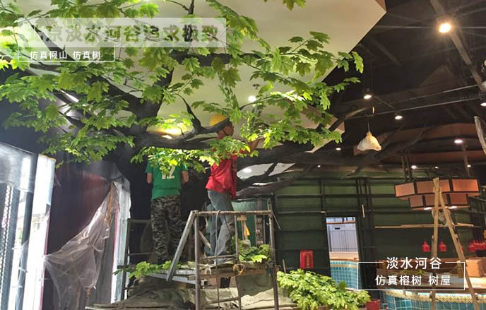 仿真樹更適用于各大場所成為一種時(shí)尚元素