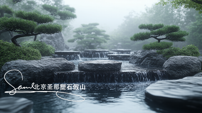水泥假山