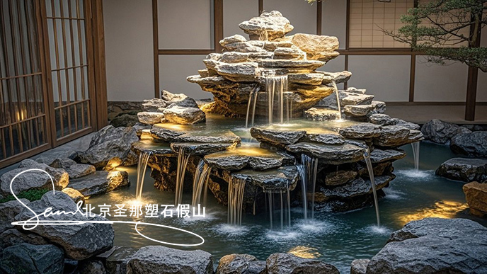 水泥假山