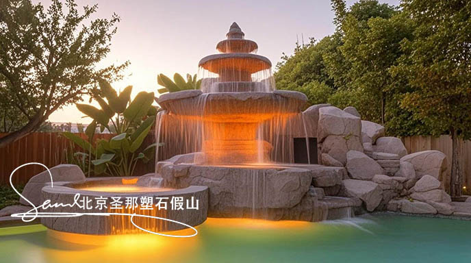 水泥假山