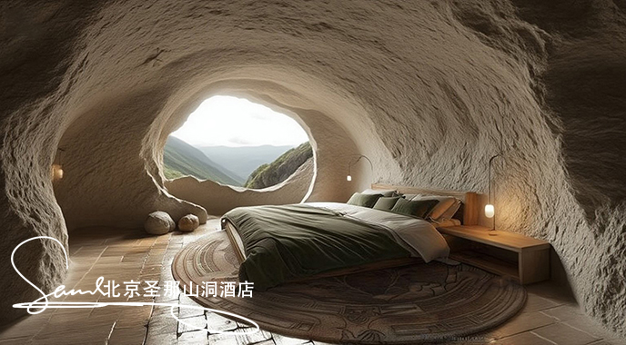 jimeng-2025-06-19-3155-這是一間極具特色的臥室，融合了自然與奇幻元素。采用了一種類似洞穴風(fēng)格與自然景觀結(jié)....jpeg