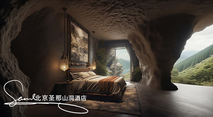 jimeng-2025-06-19-4809-這是一間極具特色的臥室，融合了自然與奇幻元素。采用了一種類似洞穴風(fēng)格與自然景觀結(jié)....jpeg
