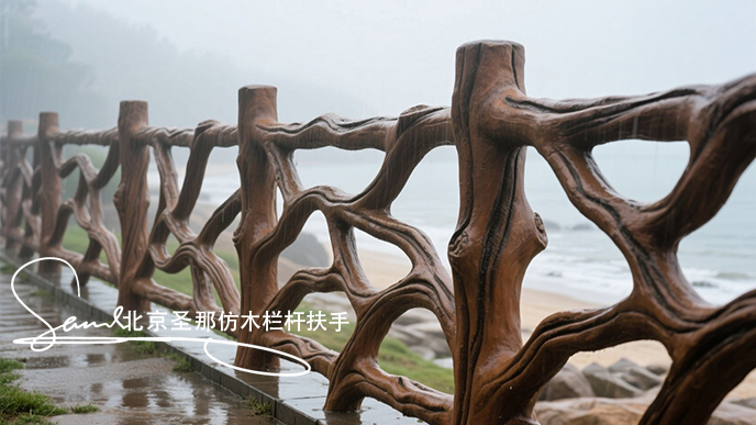 jimeng-2025-06-25-1786-正在施工制作的安全圍欄設(shè)計，線條流暢自然，給人柔和靈動之感。為空間增添活潑與藝術(shù)....jpeg