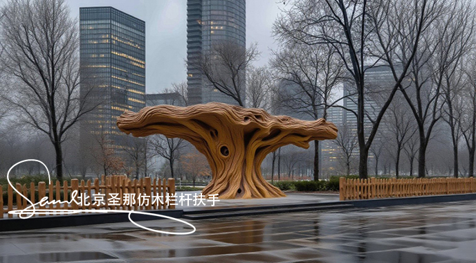 jimeng-2025-06-25-2042-正在施工制作的旅游區(qū)樓梯室外安全圍欄設(shè)計制作過程，美工正在施工制作，先用鋼筋焊接....jpeg