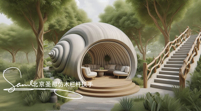 jimeng-2025-06-25-2134-正在施工制作的旅游區(qū)樓梯室外安全圍欄設(shè)計制作過程，美工正在施工制作，先用鋼筋焊接....jpeg