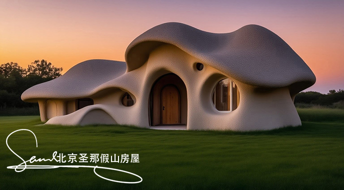 假山房屋