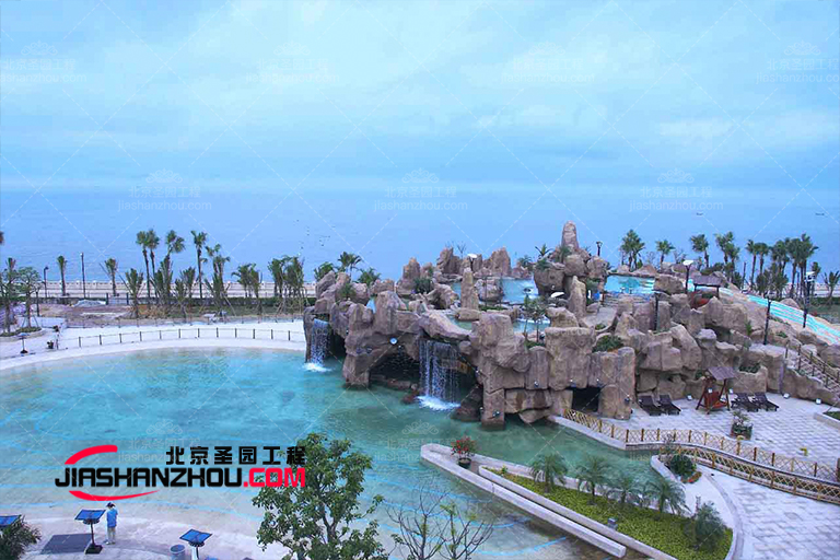 水泥假山