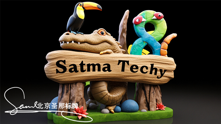 水泥仿木標識牌